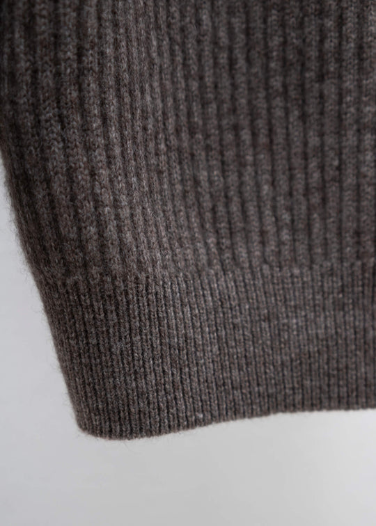 YOKO SAKAMOTO YAK MOCK NECK KNIT・