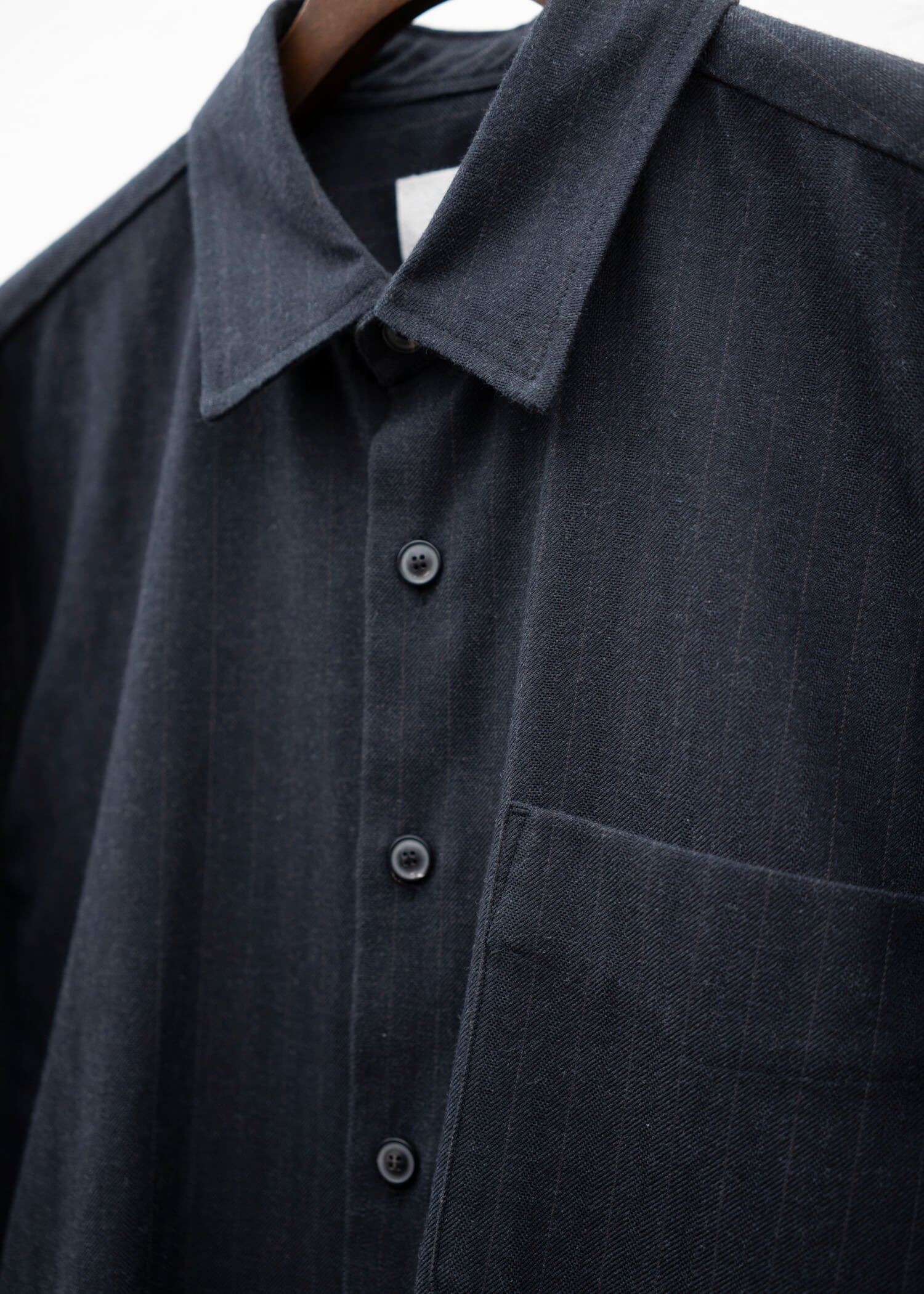 YOKO SAKAMOTO CLASSIC SHIRT / CHARCOAL GRAY – VISION OF FASHION