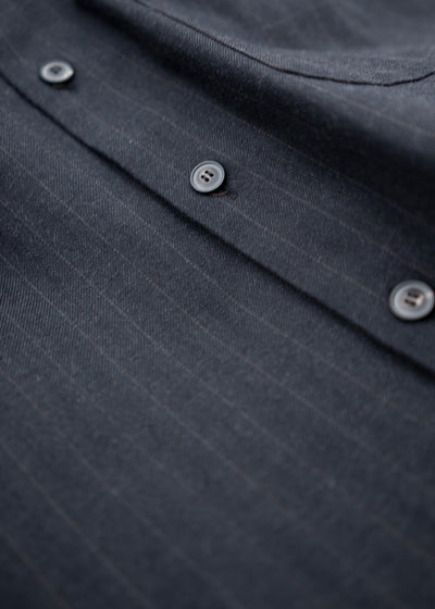 YOKO SAKAMOTO CLASSIC SHIRT / CHARCOAL GRAY