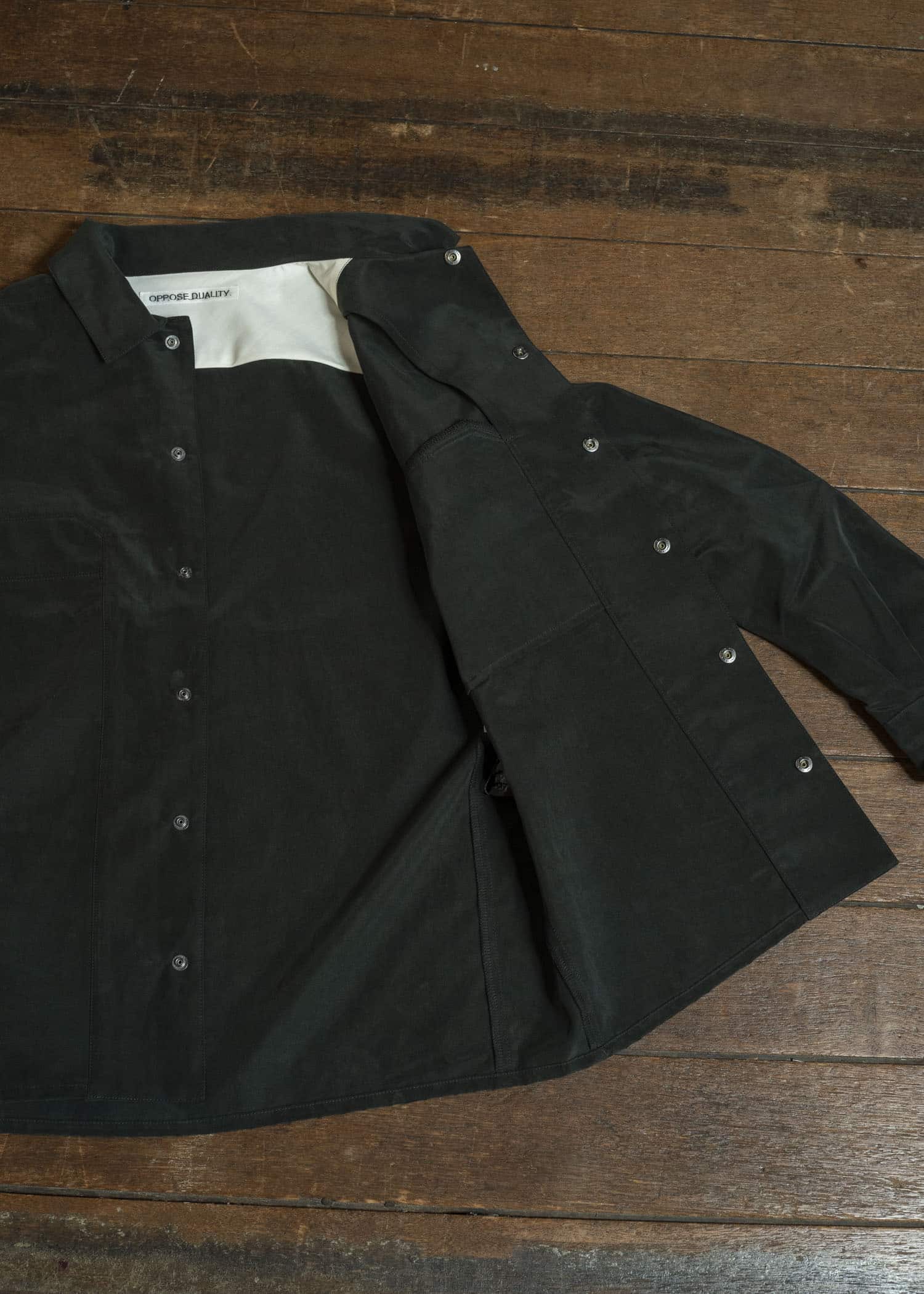 OPPOSE DUALITY OD2001SHT-26SS CXC Panel Shirts Black