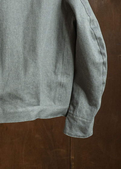 OPPOSE DUALITY OD1001JKT-26SS 6 Pocket Panel Denim Jacket Gray