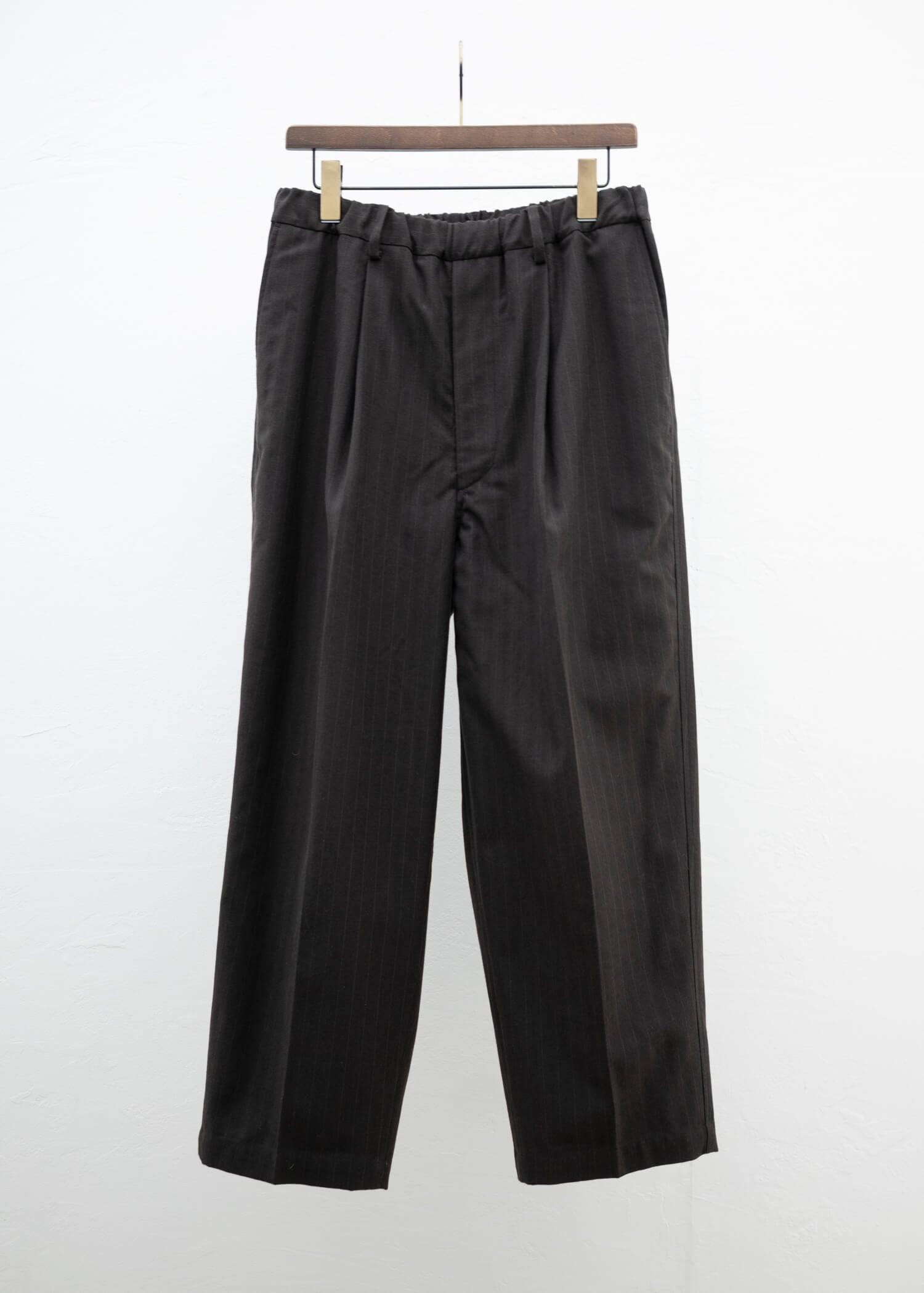 YOKO SAKAMOTO CLASSIC EASY TROUSERS / BROWN