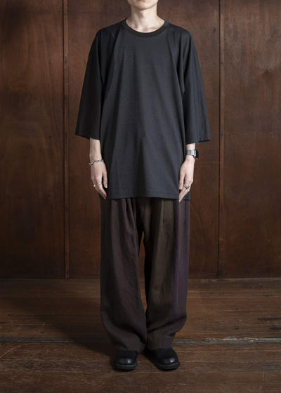 Jurgen Lehl ショートスリーブTシャツ クロ J0552UBM643-19