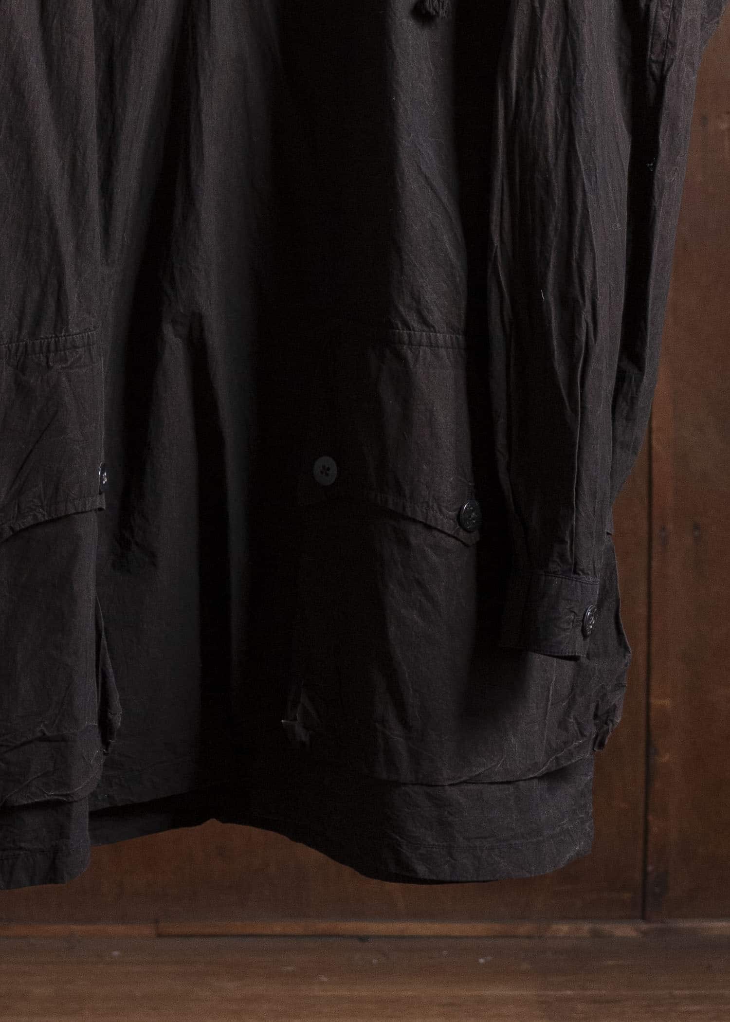 amachi. Fabric Forming Anorak AY17S-1074 ND - Dark Mud Brown