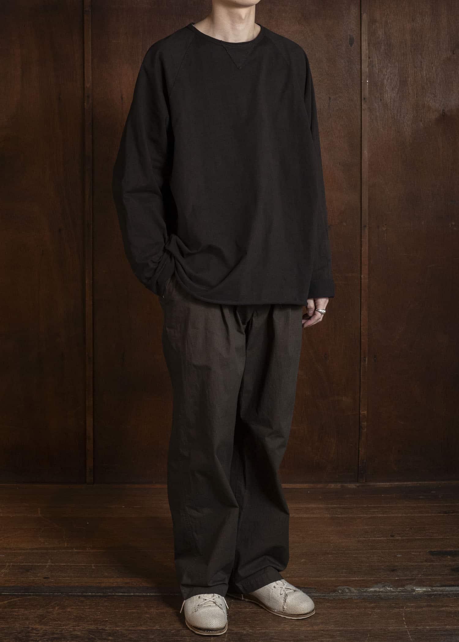 MARK.S MS0056 MS LONG SLEEVE TEE MUD-DYE
