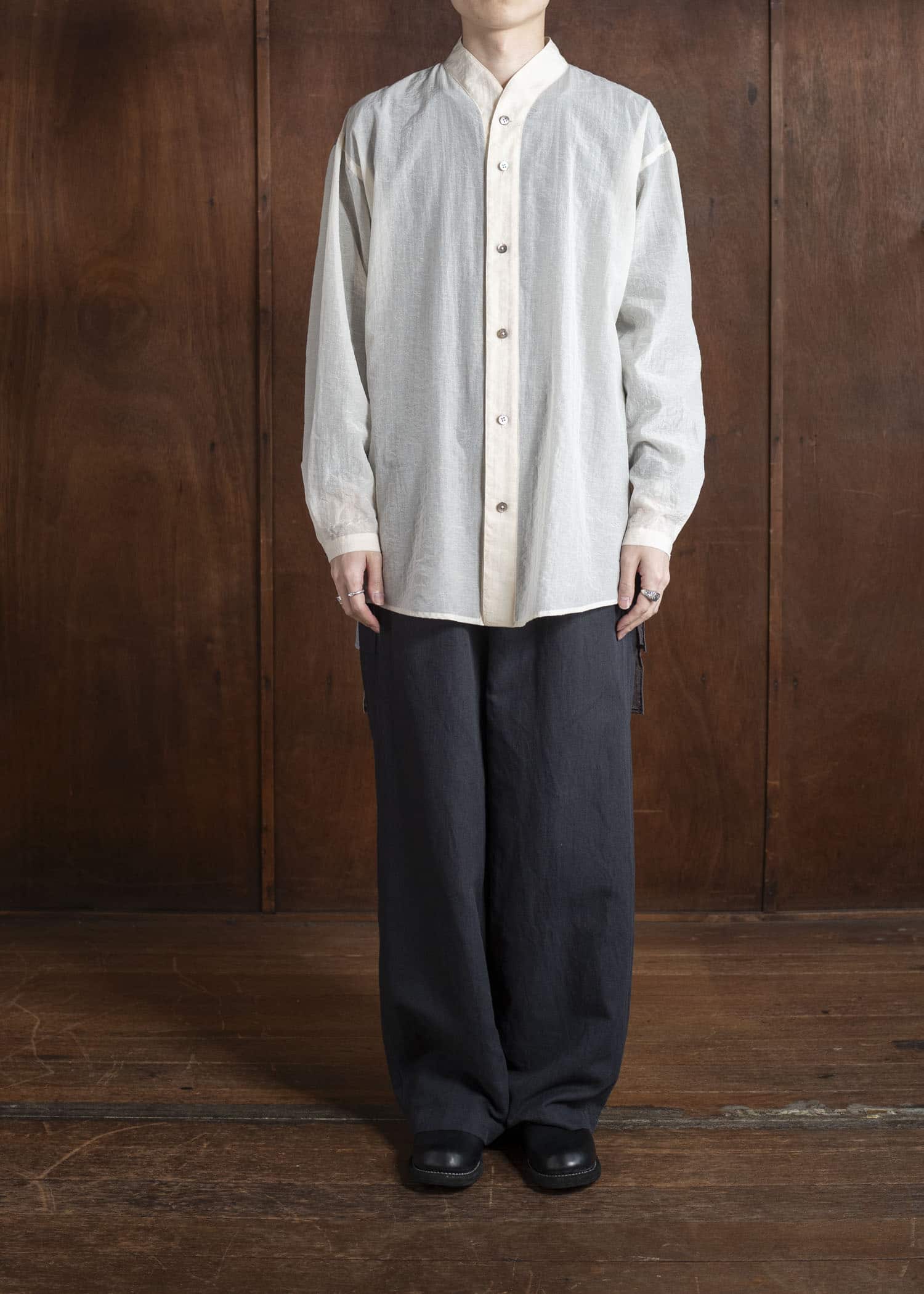 amachi. Membrane Dress Shirt [ × YURIKO TAKAGI ] CONTEXT Special order AY16-8 Mt. gradation