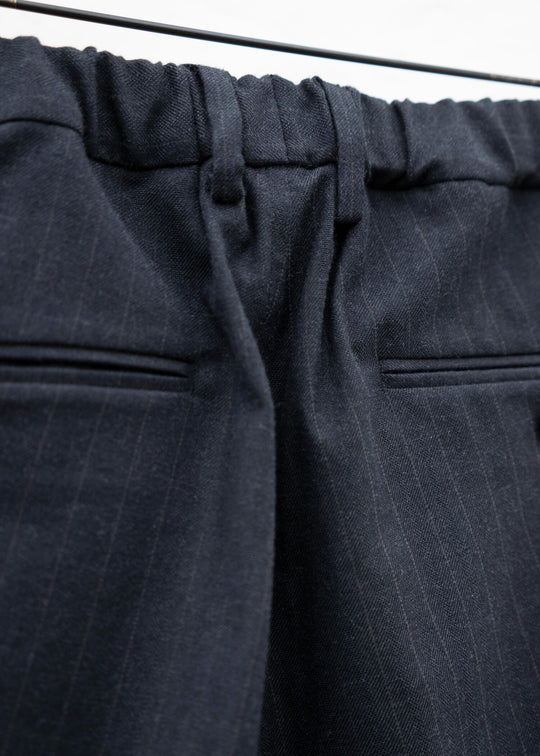 YOKO SAKAMOTO CLASSIC EASY TROUSERS / CHARCOAL GRAY