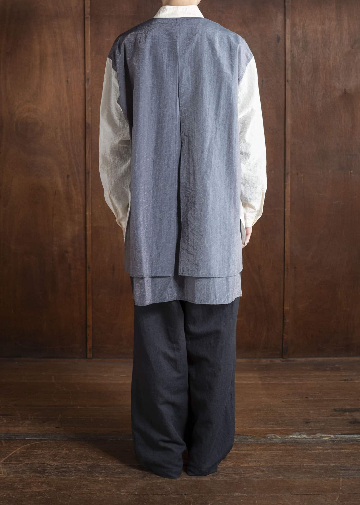 amachi. Membrane Dress Shirt [ × YURIKO TAKAGI ] CONTEXT Special order AY16-8 Mt. gradation