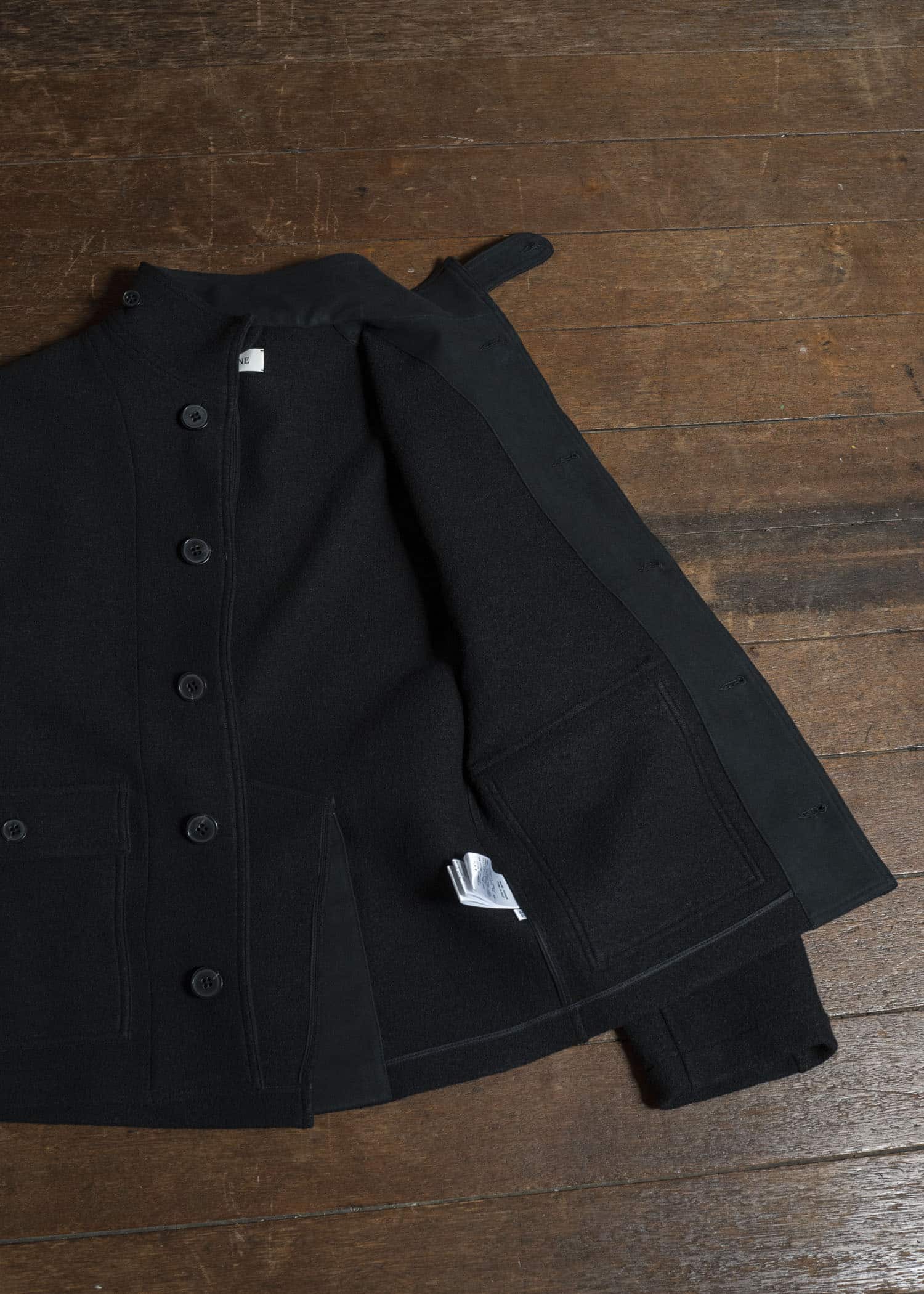 DIOMENE JOHANN BOILED WOOL SUBMARINER JACKET 15 METEORITE DDM-JK - 0026 / DDM 3981