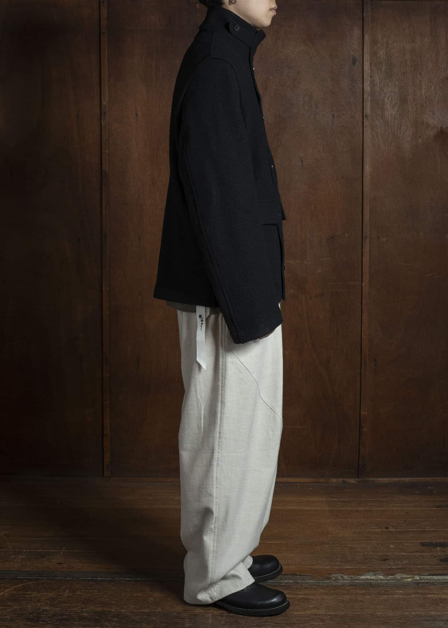 DIOMENE JOHANN BOILED WOOL SUBMARINER JACKET 15 METEORITE DDM-JK - 0026 / DDM 3981