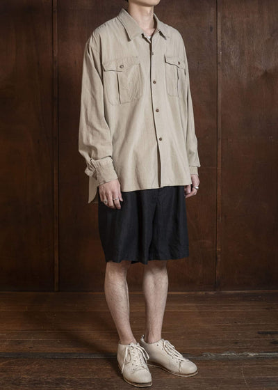 MARK.S MS0028 OPEN - L/S LIGHT GRAY