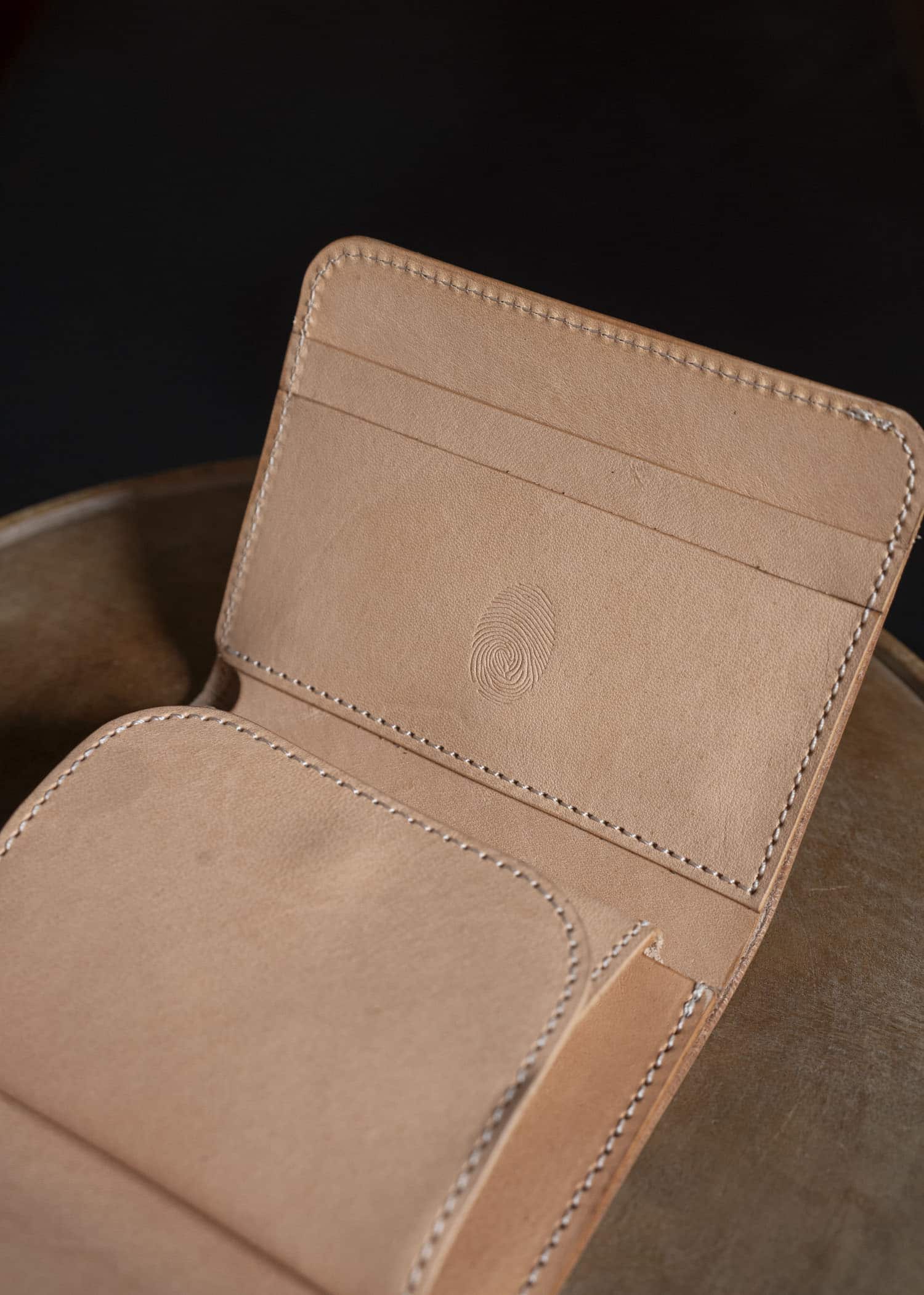 PETROSOLAUM 81149-PO0 mountain fold wallet NATURAL