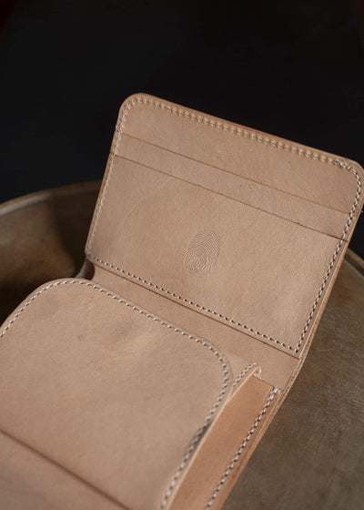PETROSOLAUM 81149-PO0 mountain fold wallet NATURAL