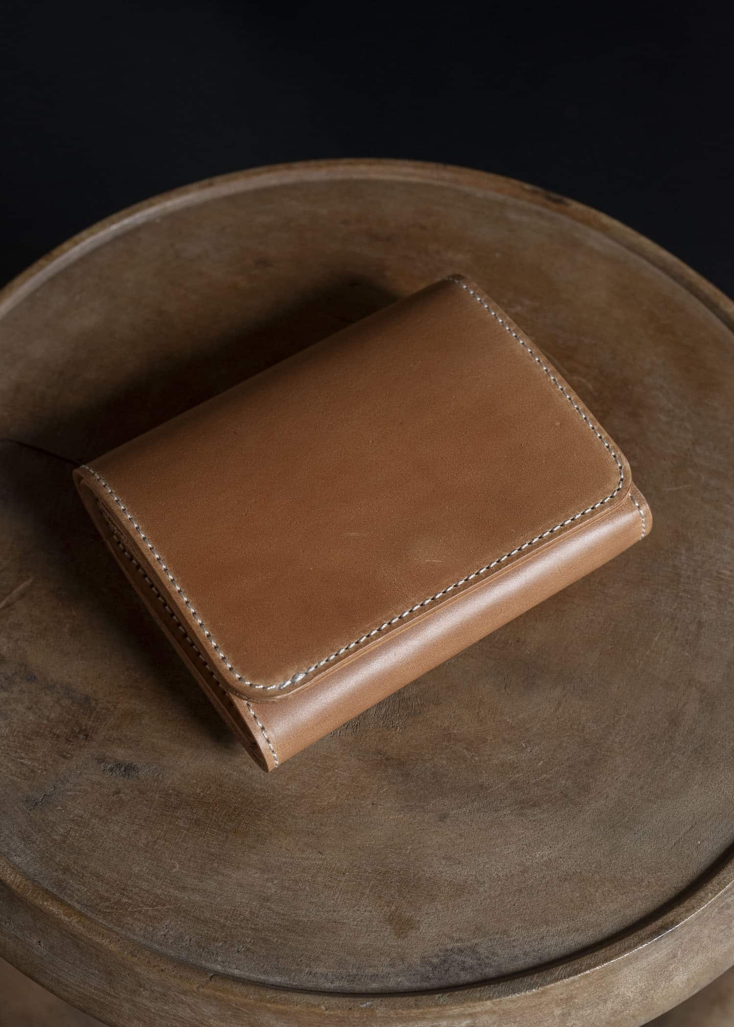 PETROSOLAUM 81149-PO0 mountain fold wallet NATURAL