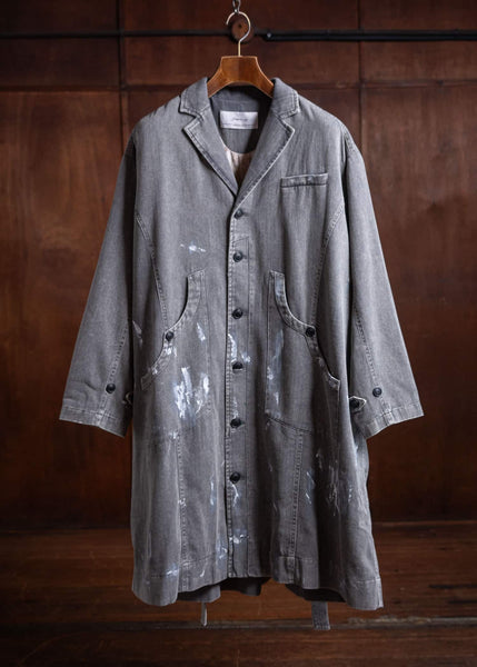 Professor.E Work Coat Grey 24FW-PE-LC-01