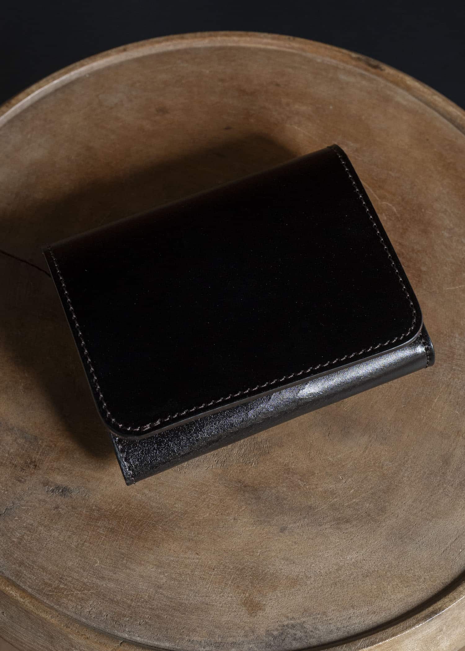 PETROSOLAUM 81149-PO0 mountain fold wallet DBR/BL