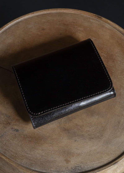 PETROSOLAUM 81149-PO0 mountain fold wallet DBR/BL