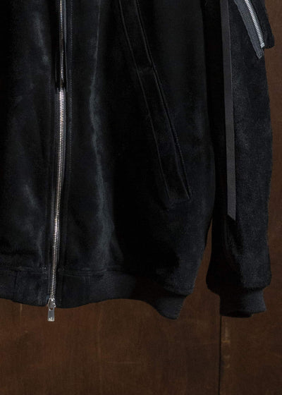 KLASICA 26F-LJK-L98 FL-PC Flight Jacket baced Black Swede