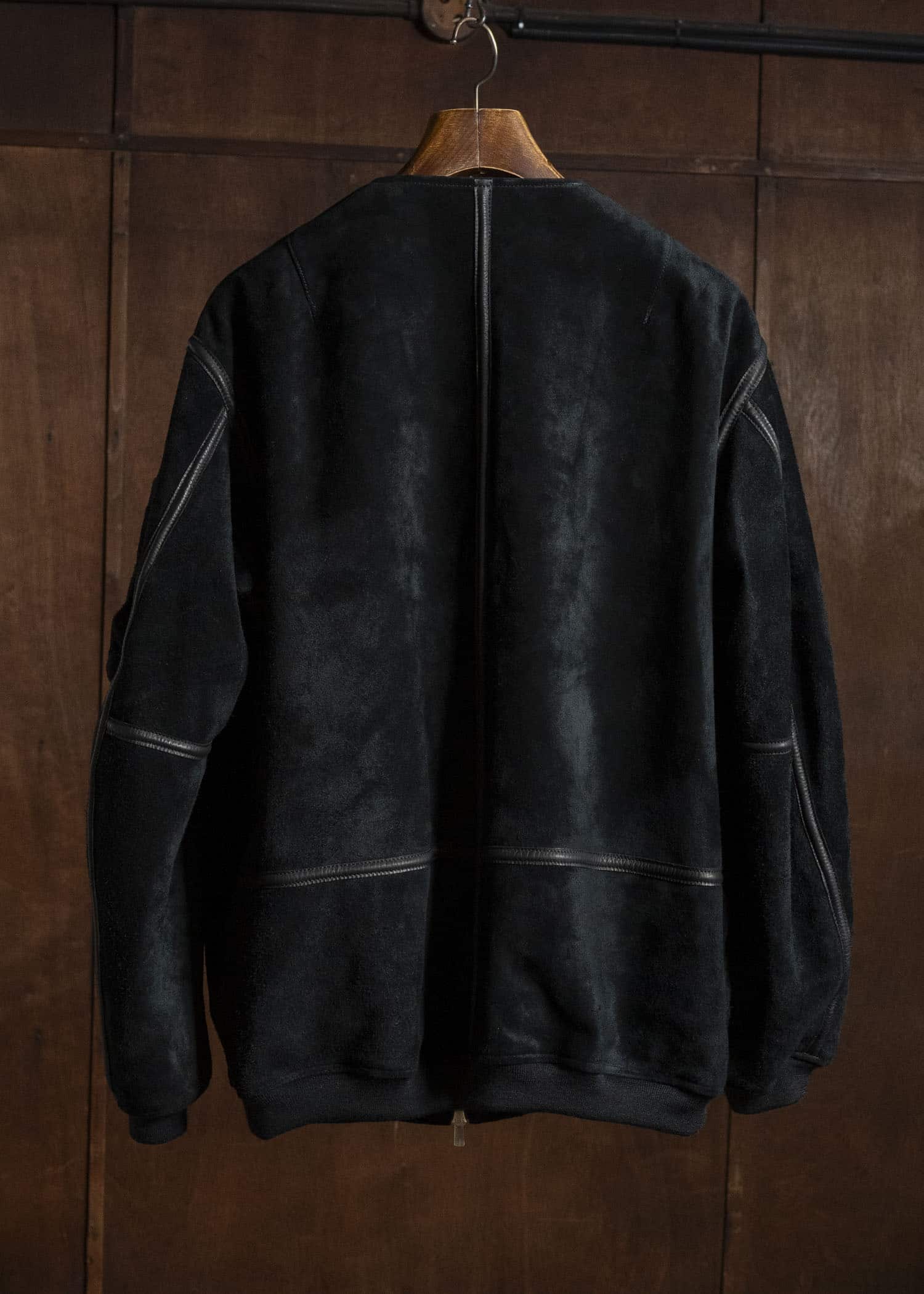 KLASICA 26F-LJK-L98 FL-PC Flight Jacket baced Black Swede