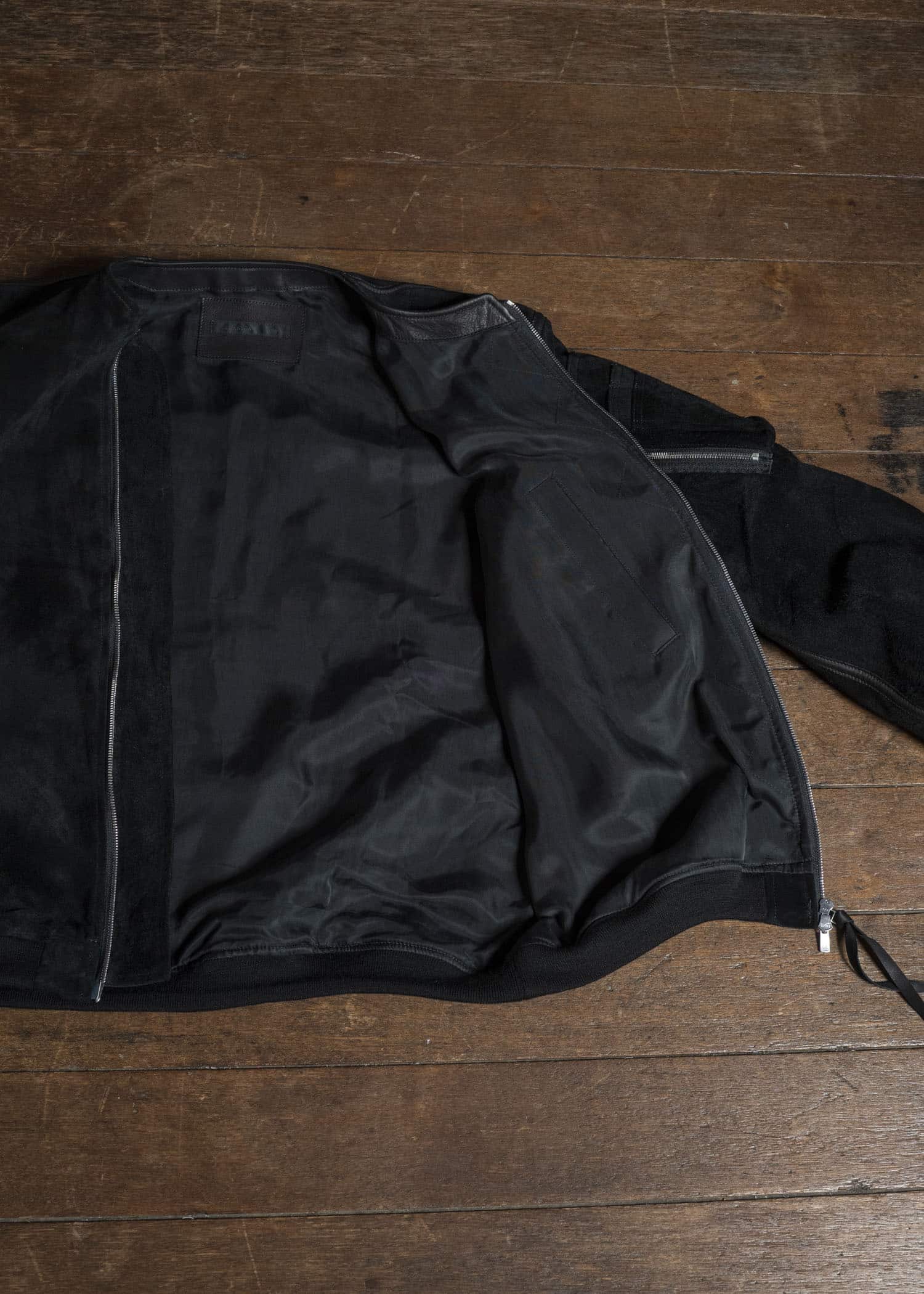 KLASICA 26F-LJK-L98 FL-PC Flight Jacket baced Black Swede