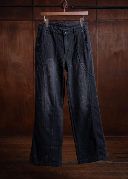 Professor.E Tainted Denim Black 24FW-PE-TRL-04