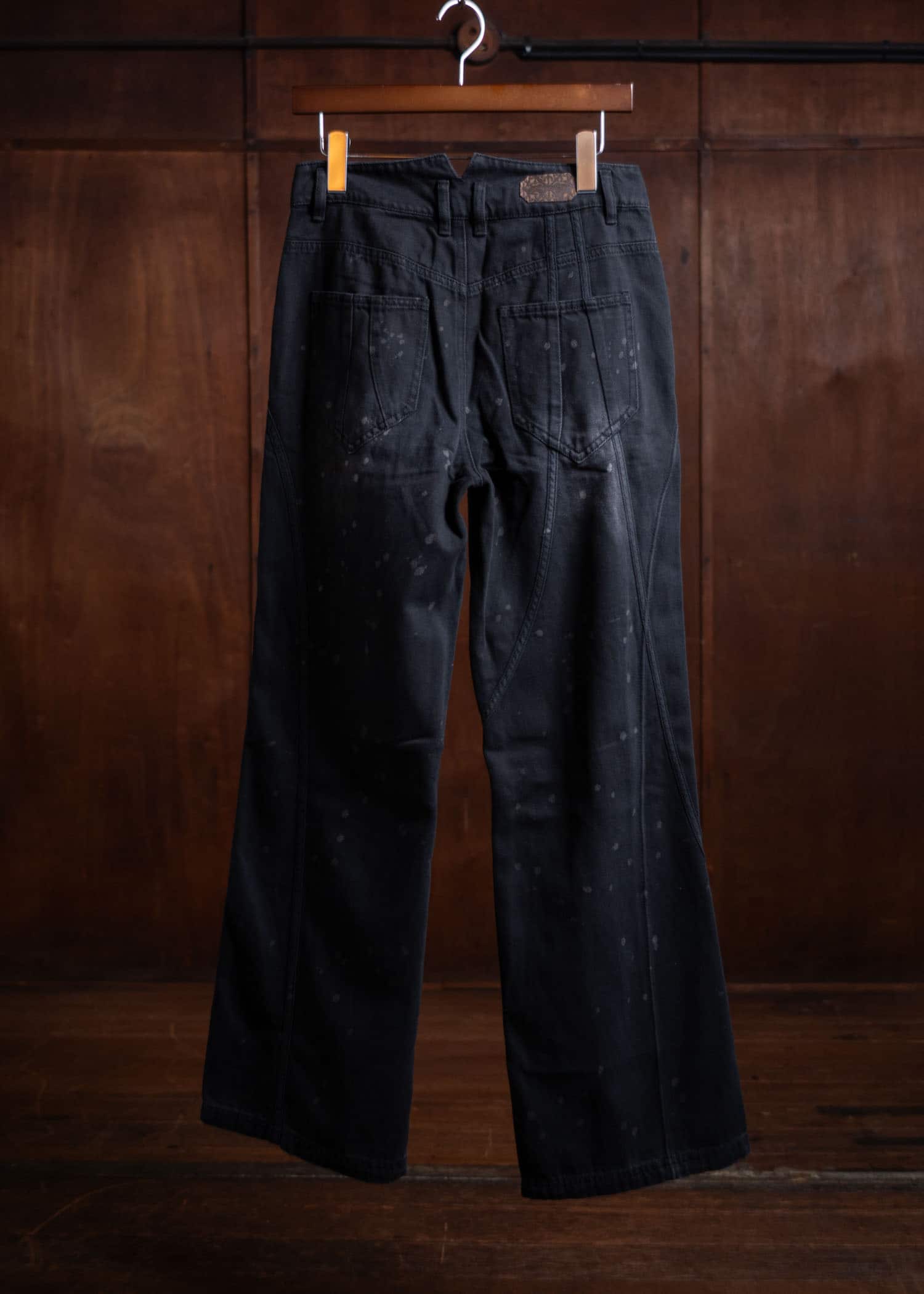 Professor.E Tainted Denim Black 24FW-PE-TRL-04