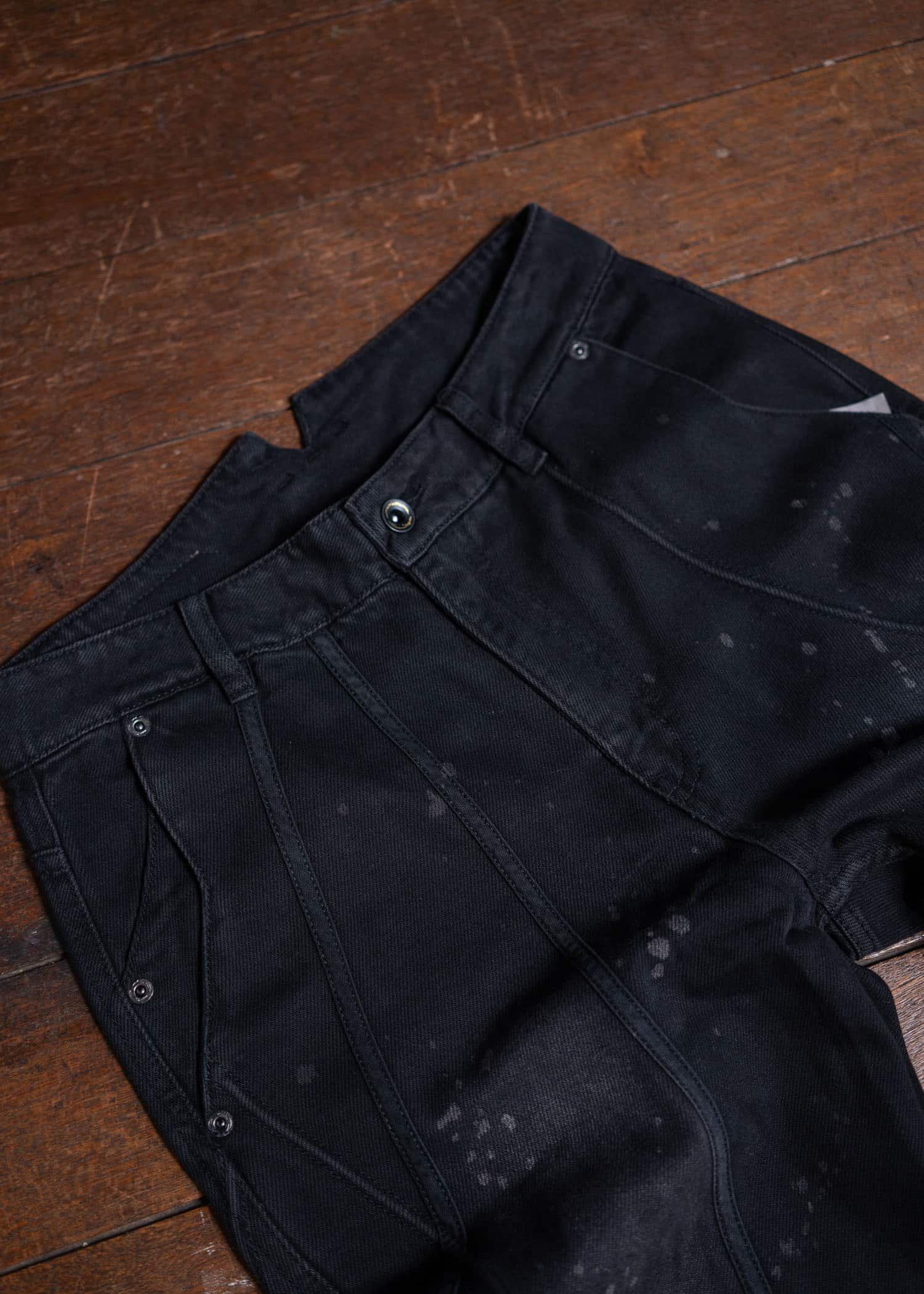 Professor.E Tainted Denim Black 24FW-PE-TRL-04