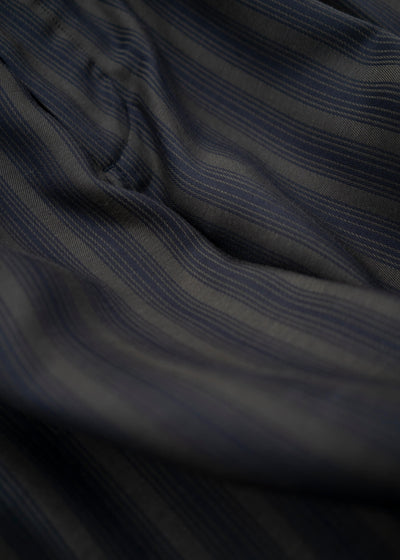 YOKO SAKAMOTO CUPRO BAGGY TROUSERS / OLIVE