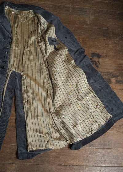 KLASICA 26F-WCT-D78 DOMA -cd Unconstructed Double Breastd Coat Iron