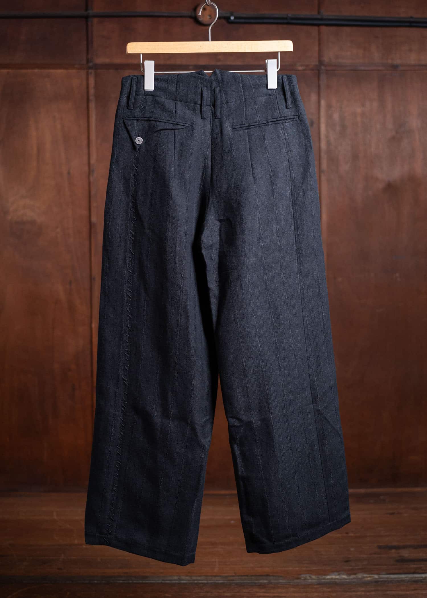 Professor.E Forgotten Materials - E Pants Black 24FW-FM-TRL-01