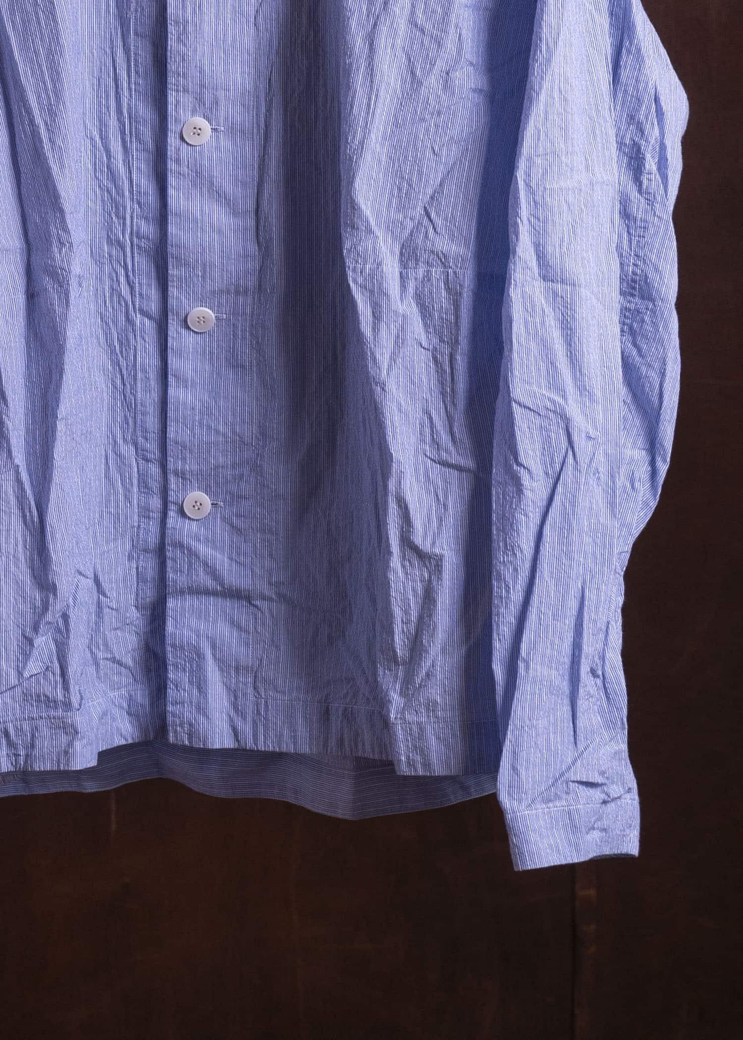 unkruid atelier shirt light blue fine cordlane