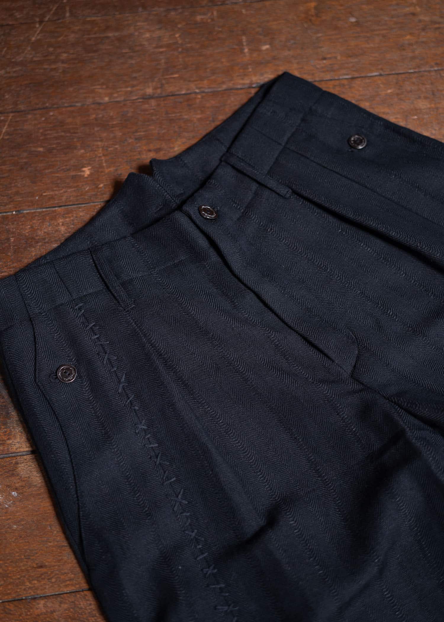 Professor.E Forgotten Materials - E Pants Black 24FW-FM-TRL-01