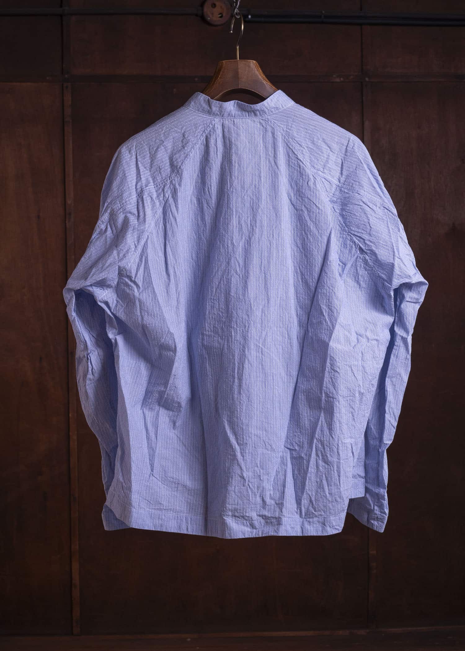 unkruid atelier shirt light blue fine cordlane
