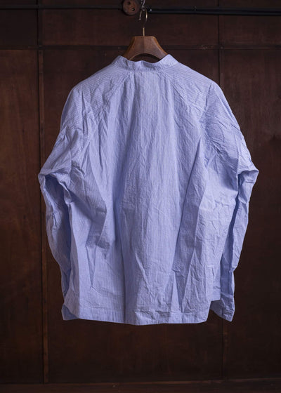 unkruid atelier shirt light blue fine cordlane