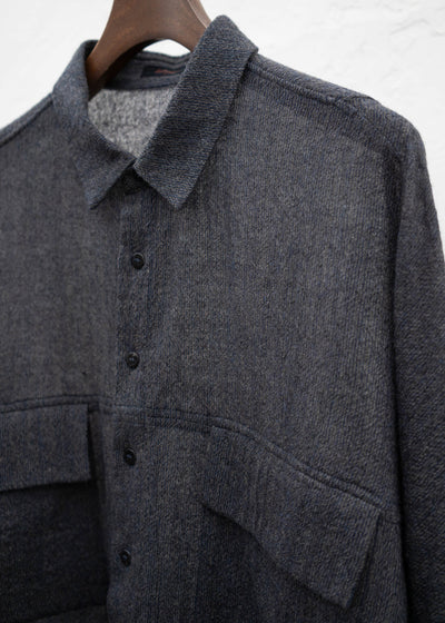 Jurgen Lehl Lightweight Wool Striped Shirt