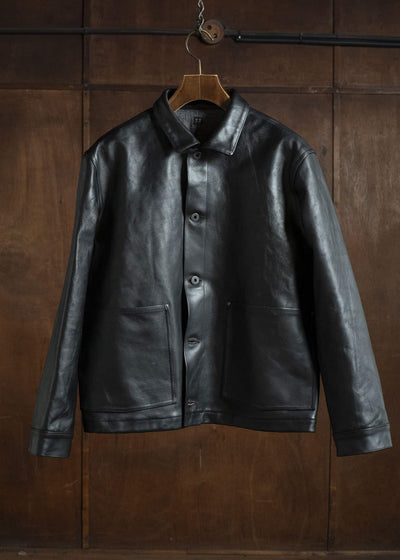 Taiga Takahashi Lot.804 Leather Jacket C.1930’s BLACK