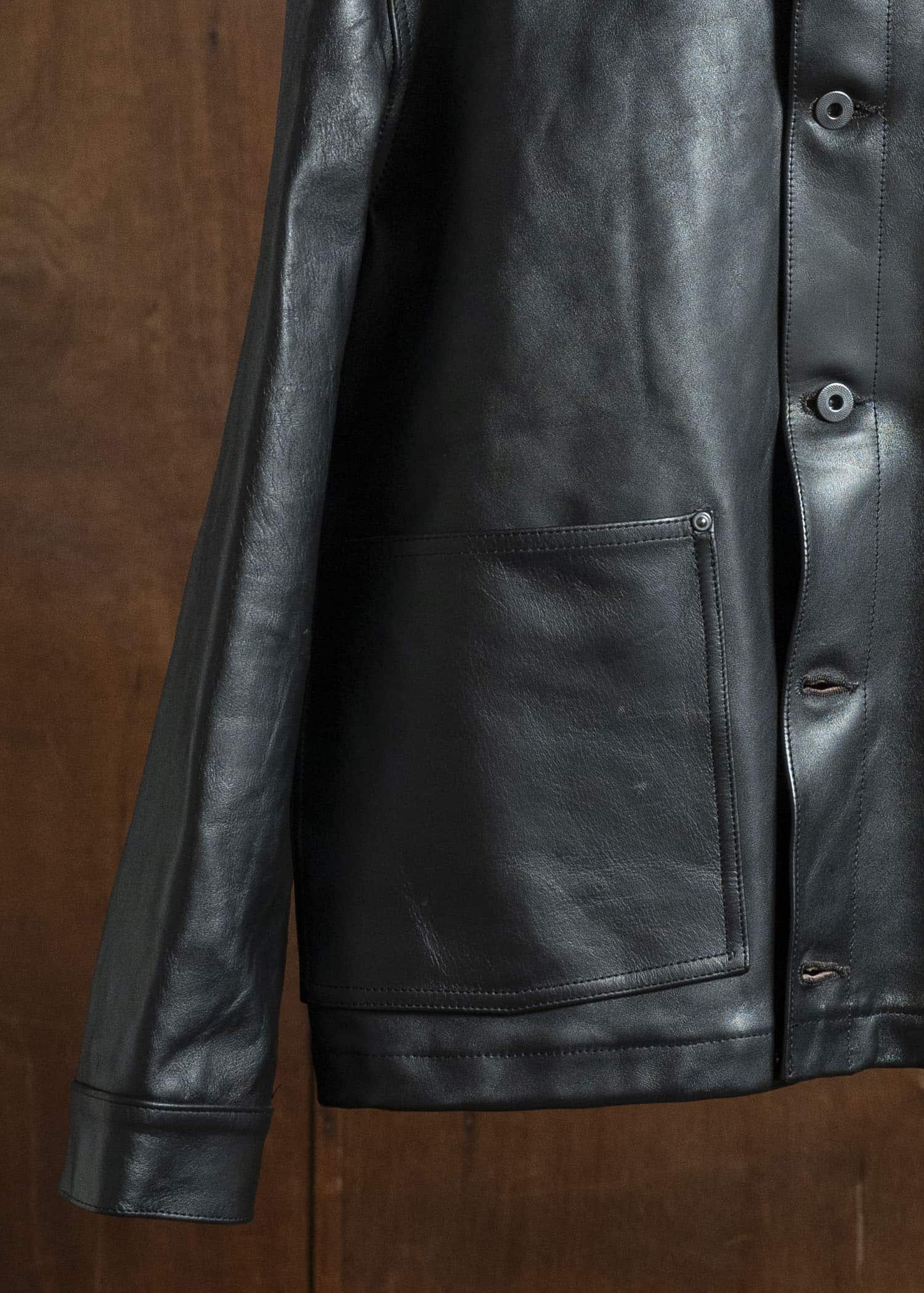 Taiga Takahashi Lot.804 Leather Jacket C.1930’s BLACK