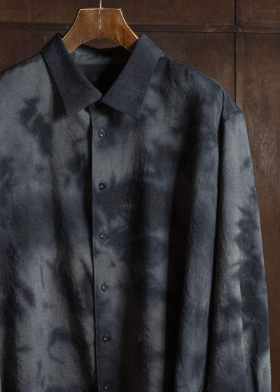 KLASICA 26F-SH53-E86 SH-053 -mu Plain Big Shirts Gray