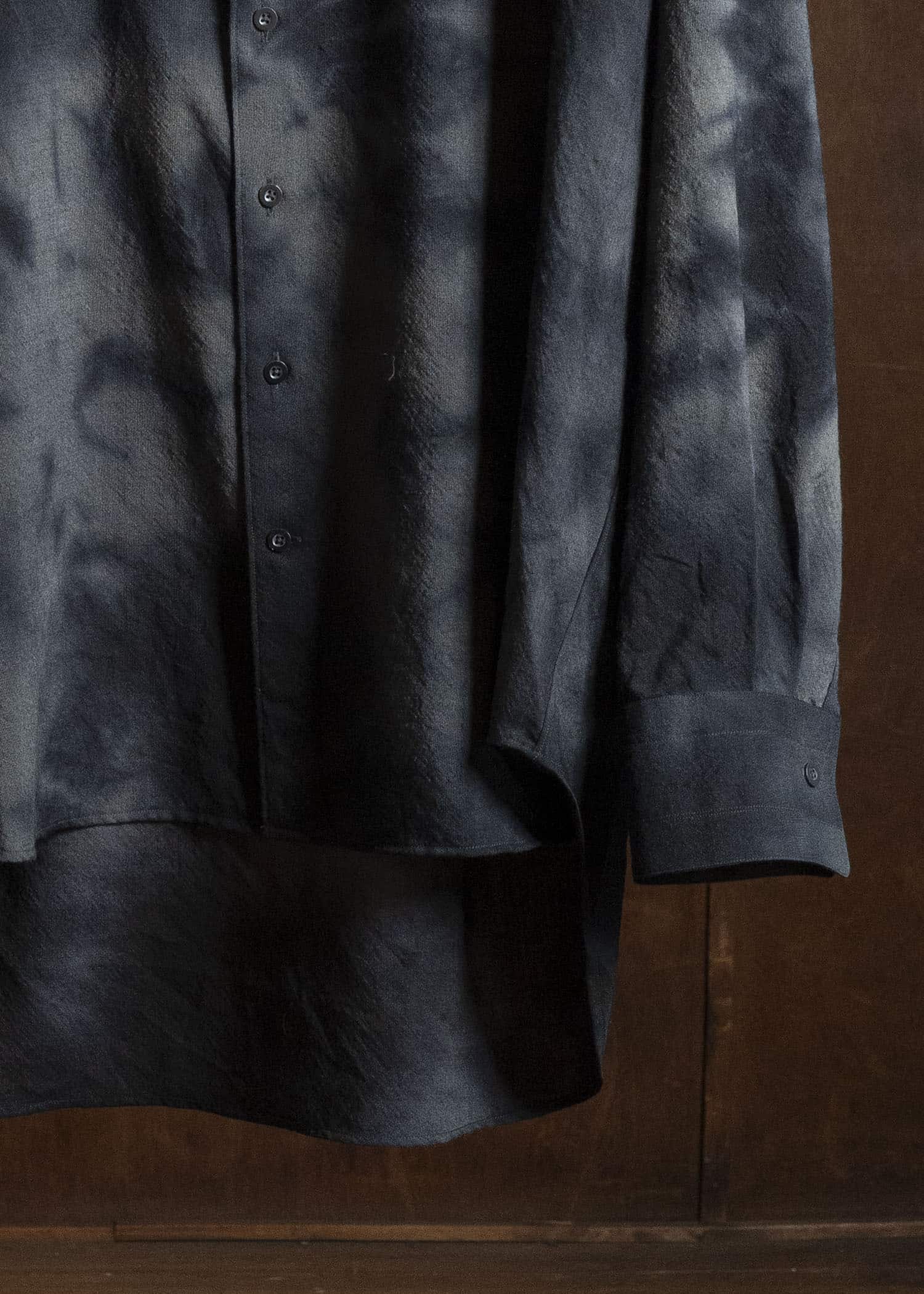 KLASICA 26F-SH53-E86 SH-053 -mu Plain Big Shirts Gray