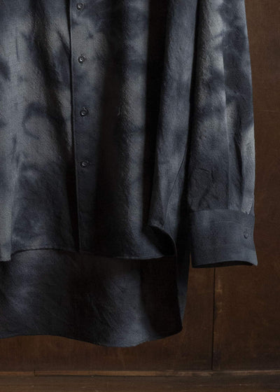 KLASICA 26F-SH53-E86 SH-053 -mu Plain Big Shirts Gray