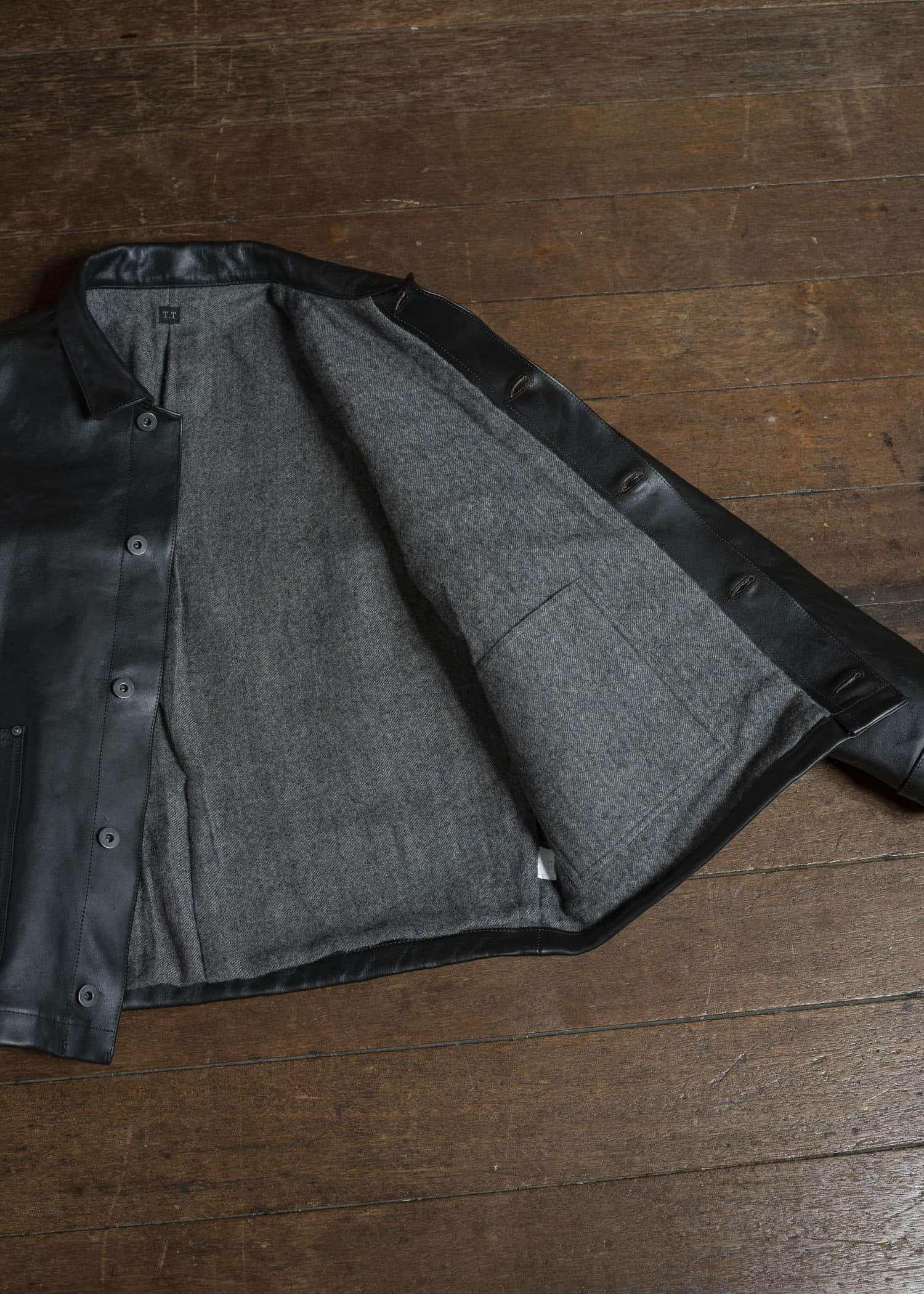 Taiga Takahashi Lot.804 Leather Jacket C.1930’s BLACK