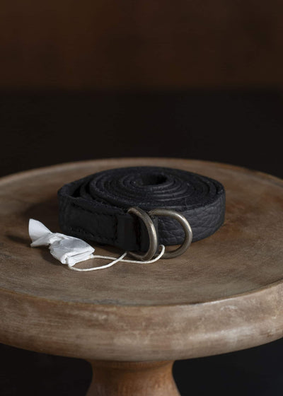 GUIDI BLT0-BLKT LEATHER BELT BLKT
