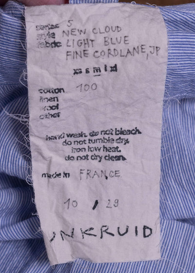 unkruid new cloud light blue fine cordlane