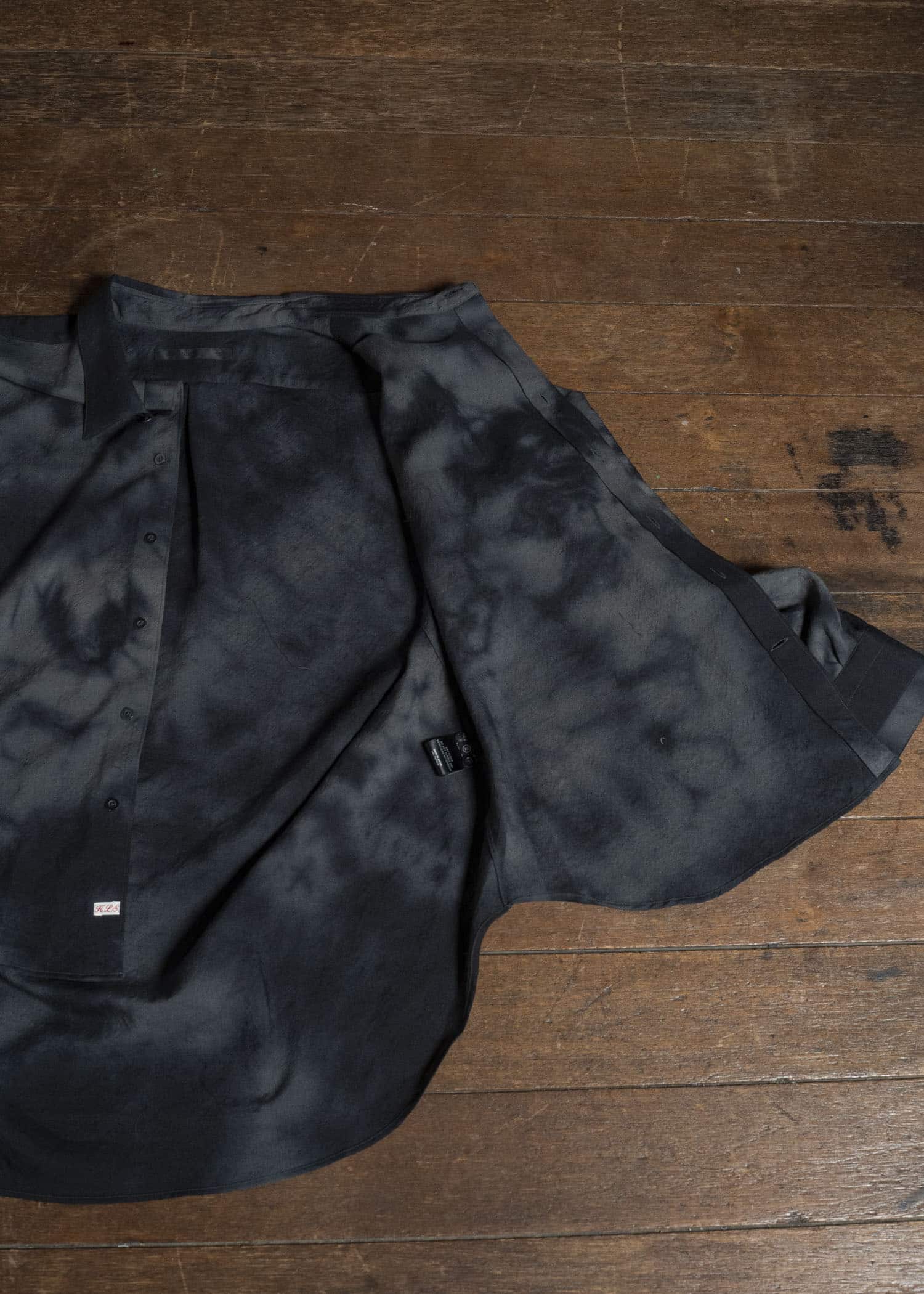 KLASICA 26F-SH53-E86 SH-053 -mu Plain Big Shirts Gray