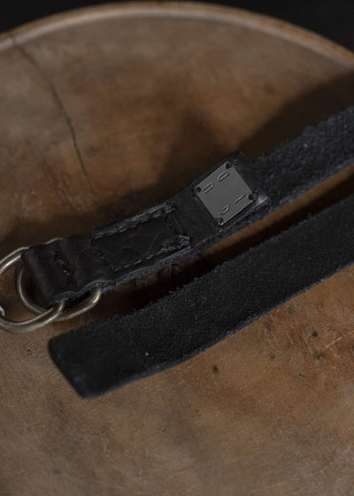 GUIDI BLT0-BLKT LEATHER BELT BLKT