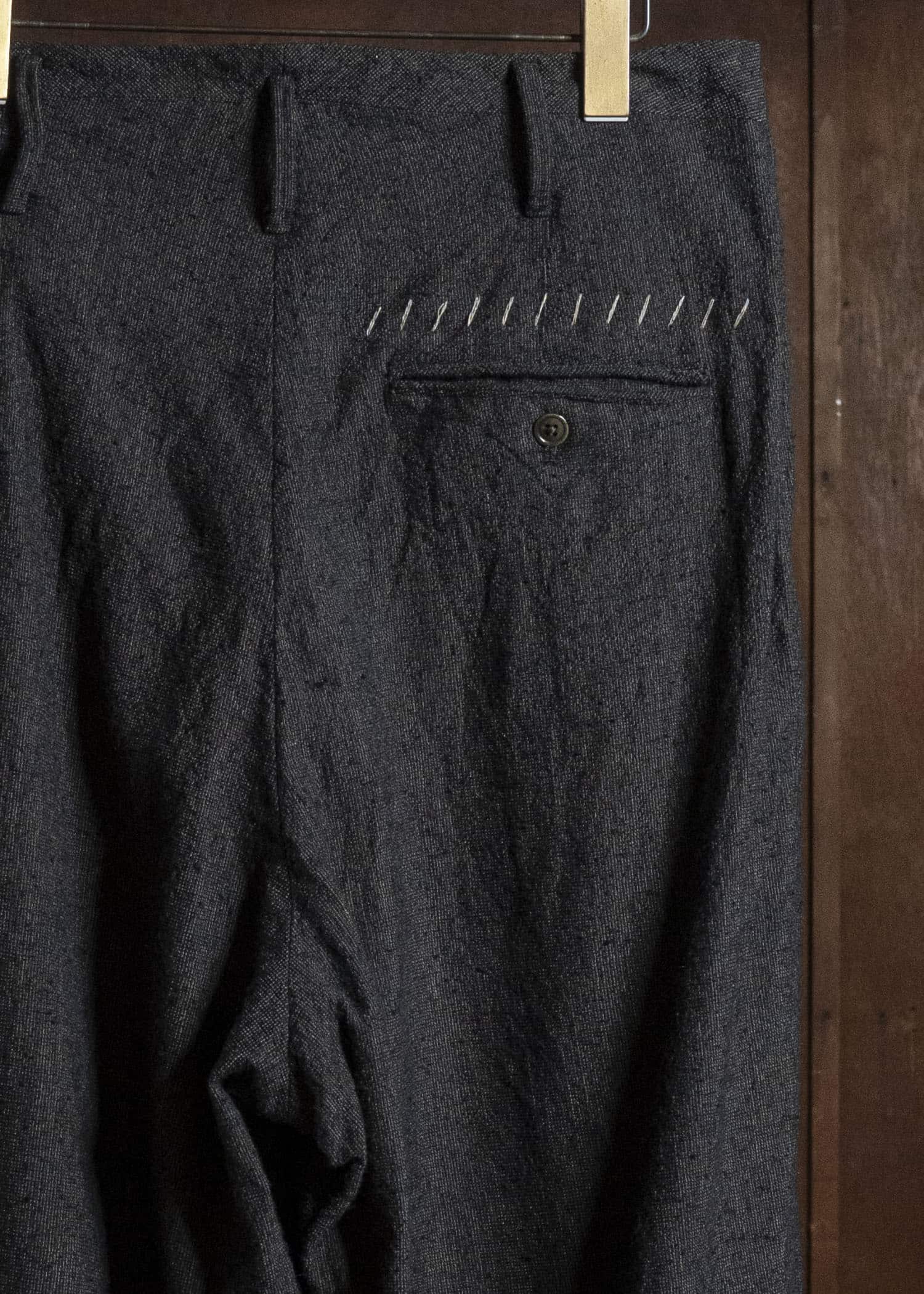 KLASICA 26F-TRS-B66 PACE -sw Wide and Tapered Silent Trousers Cacao nib