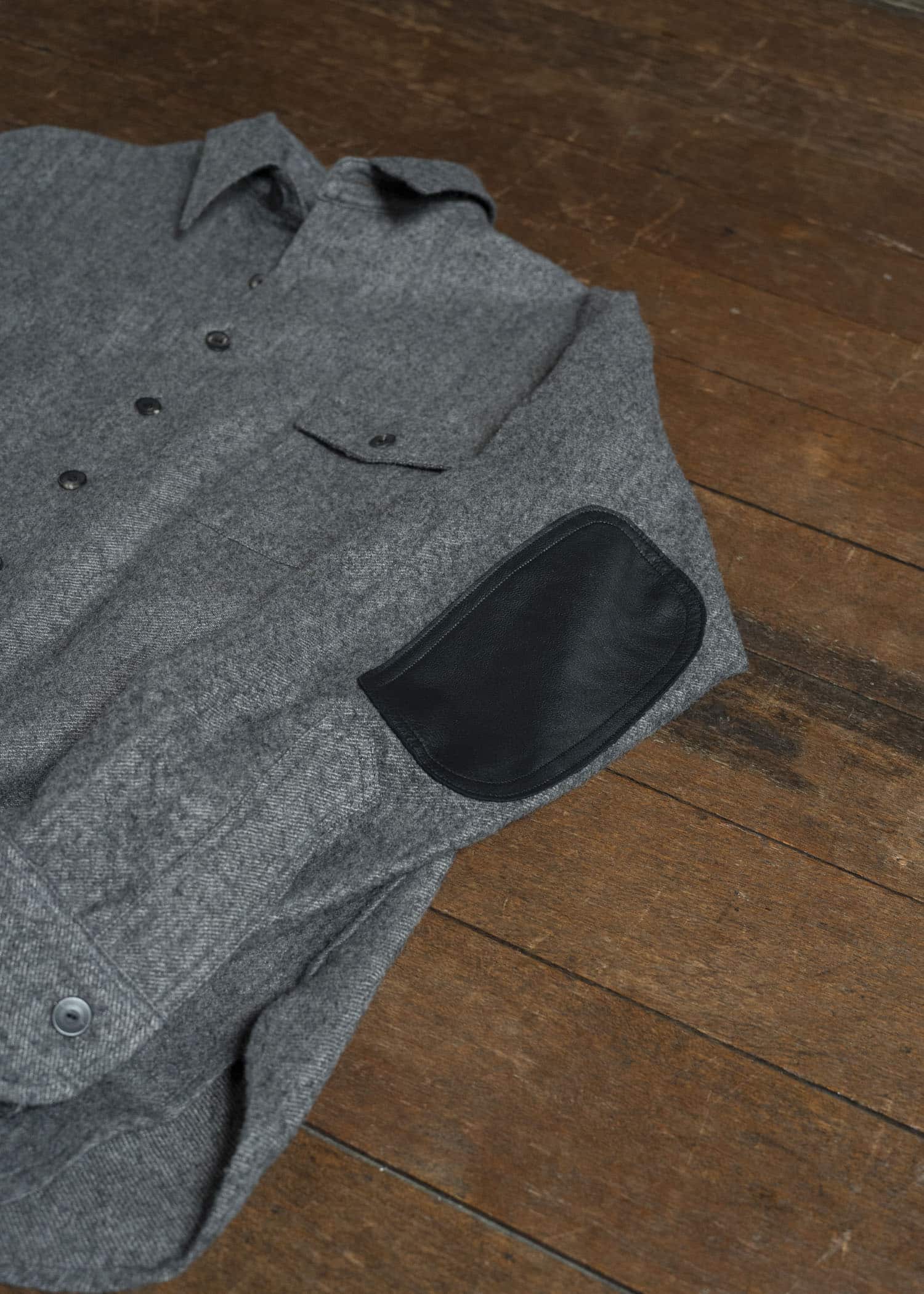 Taiga Takahashi Lot.116 Long-Point Collar Sports Shirts CHARCOAL