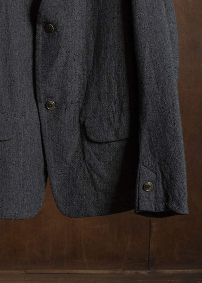 KLASICA 26F-WJK-B63 'BELLE -sw 2B V-cut Work Jkt Cacao nib