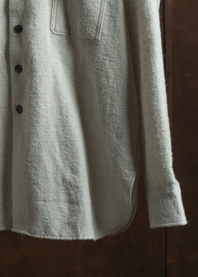 Taiga Takahashi Lot.116 Long-Point Collar Sports Shirts IVORY