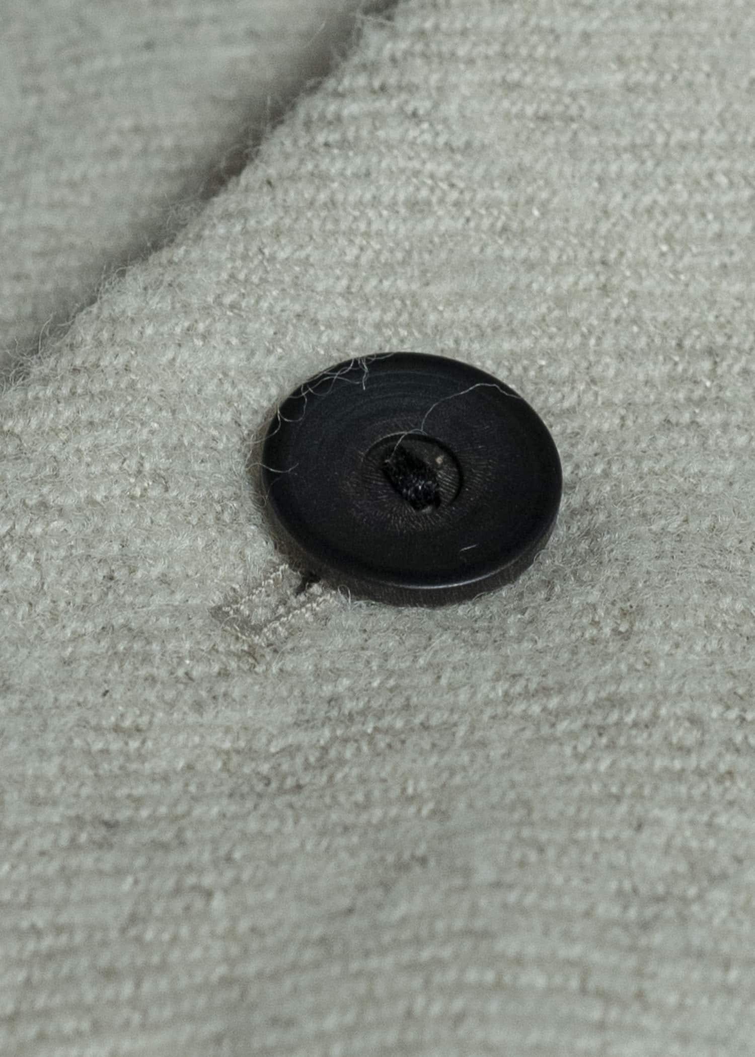 Taiga Takahashi Lot.116 Long-Point Collar Sports Shirts IVORY